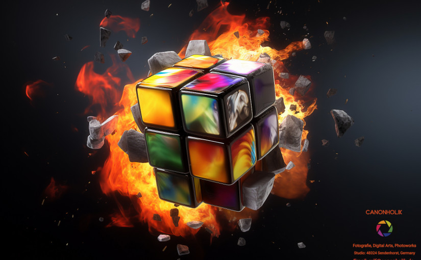 Exploding cubes